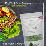 Organic Dried Whole Kaffir Lime Leaves 28g